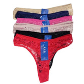Pack of 3 Sexy Lace panty for ladies T Shape | Ladies Cotton Panties